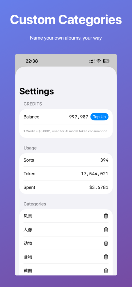 AImger iOS - 照片网格